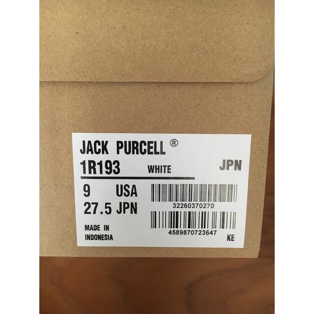 CONVERSE(コンバース)のスニーカー JACK PURCELL ジャックパーセル　ホワイト メンズの靴/シューズ(スニーカー)の商品写真