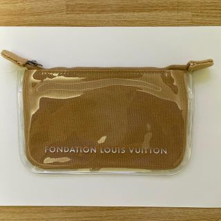 ルイヴィトン(LOUIS VUITTON)のFONDATION LOUIS VUITTON ポーチ　キャメル　(その他)