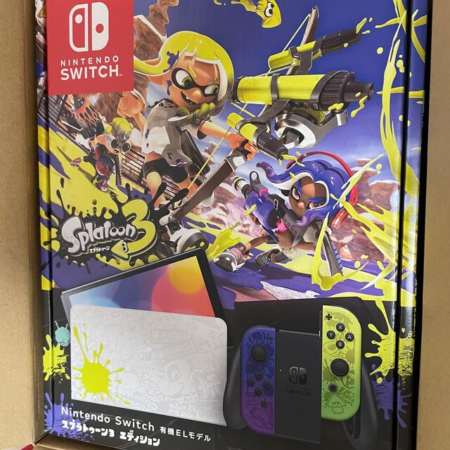 Nintendo Switch 有機ELスプラトゥーン3 エディション　本体エンタメ/ホビー