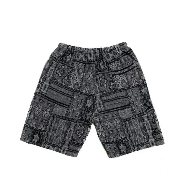 美品】Supreme Patchwork Knit Short Black - ショートパンツ