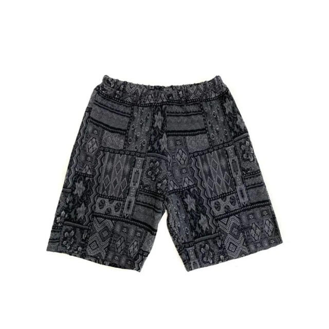 Supreme Patchwork Knit Short 黒 Sサイズ