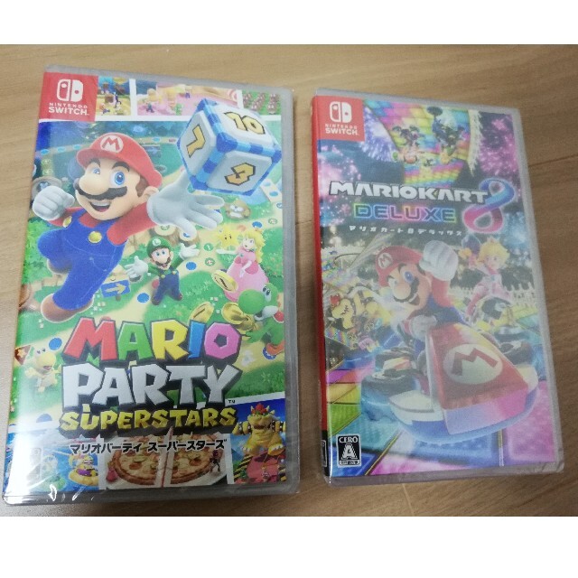 マリオカート8とマリオパーティ スーパースターズ 超大特価 4940円引き