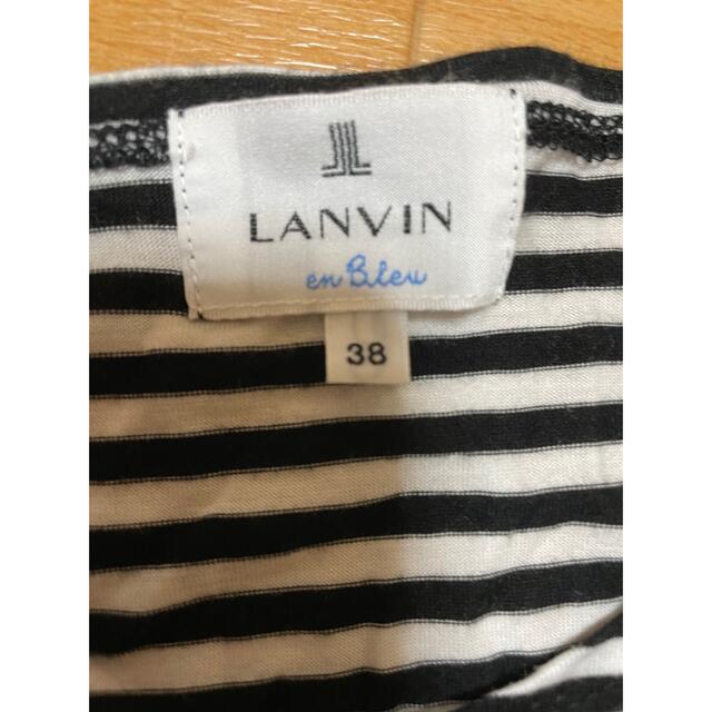 LANVIN en Bleu(ランバンオンブルー)のLANVINonBlue☆Tシャツ レディースのトップス(Tシャツ(半袖/袖なし))の商品写真