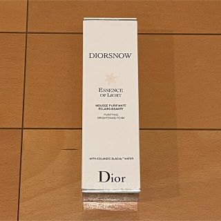 ディオール(Dior)のディオール スノーライトフォーム 110g(洗顔料)