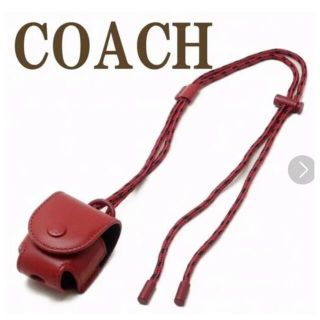 コーチ COACH AirPods ケース ワイヤレス イヤホン イヤフォン(ヘッドフォン/イヤフォン)