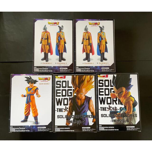 BANDAI(バンダイ)のドラゴンボール フィギュア　5個セット エンタメ/ホビーのフィギュア(アニメ/ゲーム)の商品写真