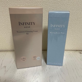 インフィニティ(Infinity)の新品☆KOSE☆インフィニティ☆クレンジングクリーム&洗顔料☆おまけ付き(クレンジング/メイク落とし)