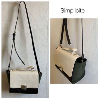 シンプリシテェ(Simplicite)のsimplicite ボックスショルダーバッグ　ベイクルーズ(ショルダーバッグ)