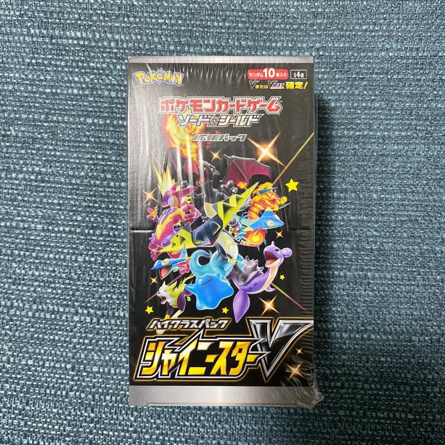 Box/デッキ/パックポケモンカード　シャイニースターV 1Box シュリンク付き