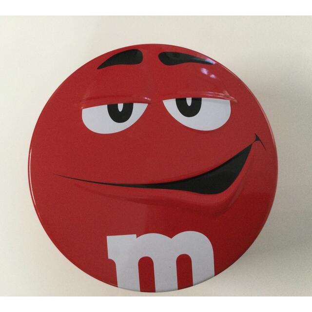 m&m&m's(エムアンドエムアンドエムズ)のm&m’s 空き缶　レッド　＊ エンタメ/ホビーのおもちゃ/ぬいぐるみ(キャラクターグッズ)の商品写真