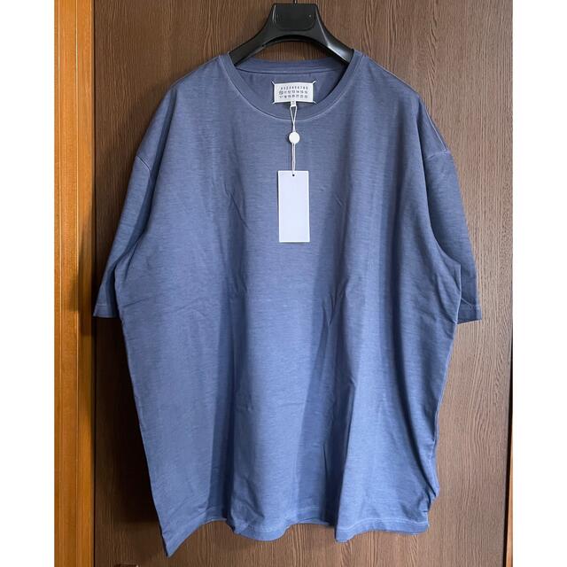 Maison Martin Margiela(マルタンマルジェラ)の52新品 メゾン マルジェラ Memory of Tシャツ 4ステッチ ブルー メンズのトップス(Tシャツ/カットソー(半袖/袖なし))の商品写真