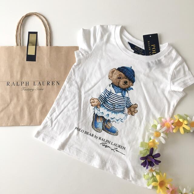 新品♡ラルフローレン♡ポロベア ベア 2T 95/Tシャツ シャツ