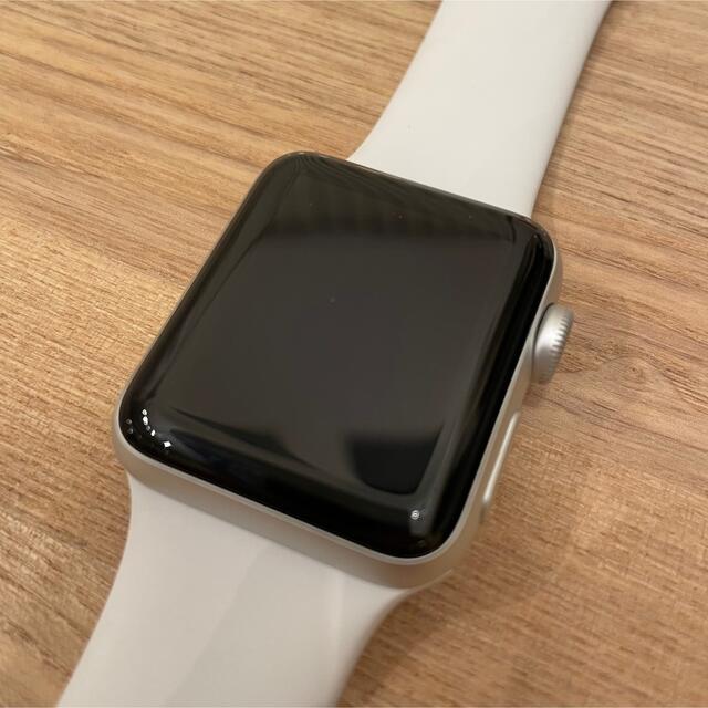 Apple Watch(アップルウォッチ)のApple Watch Series 3 MTEY2J/A 38mm シルバー スマホ/家電/カメラのスマホアクセサリー(その他)の商品写真