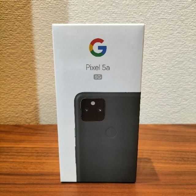 Google Pixel(グーグルピクセル)のGoogle pixel 5a 5G 128GB  新品 スマホ/家電/カメラのスマートフォン/携帯電話(スマートフォン本体)の商品写真