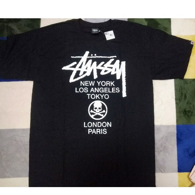 STUSSY(ステューシー)のステューシー x Mastermind コラボＴシャツ メンズのトップス(Tシャツ/カットソー(半袖/袖なし))の商品写真