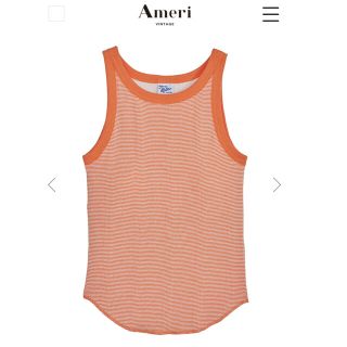 アメリヴィンテージ(Ameri VINTAGE)のMEDI AMERI×MILLER CUP IN TANK TOP Sサイズ(タンクトップ)