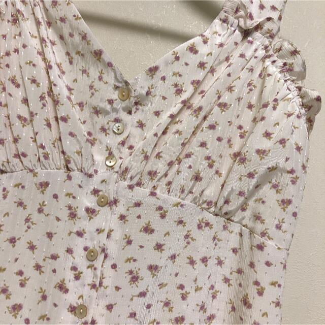 deicy - DEICY ドビードットフラワーワンピース❁⃘の通販 by はる