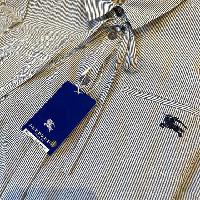 BURBERRY BLUE LABEL(バーバリーブルーレーベル)のバーバリーブルーレーベル　シャツブラウス レディースのトップス(シャツ/ブラウス(半袖/袖なし))の商品写真