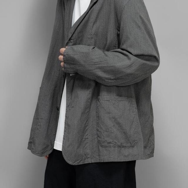 COMOLI(コモリ)の COMOLI コモリ ヨリ杢ワークジャケット 3 メンズのジャケット/アウター(テーラードジャケット)の商品写真