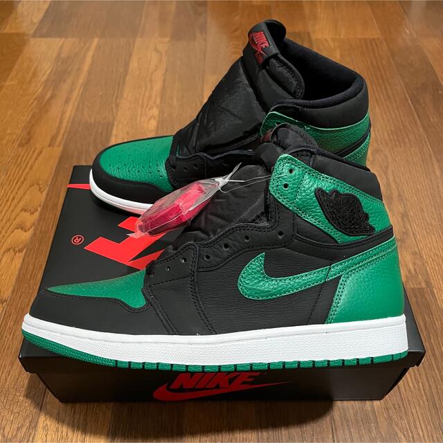 NIKE - 激レア！NIKE AIR JORDAN 1 HIGH “PINE GREEN”の通販 by k