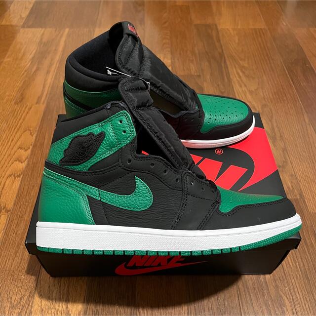 NIKE - 激レア！NIKE AIR JORDAN 1 HIGH “PINE GREEN”の通販 by k