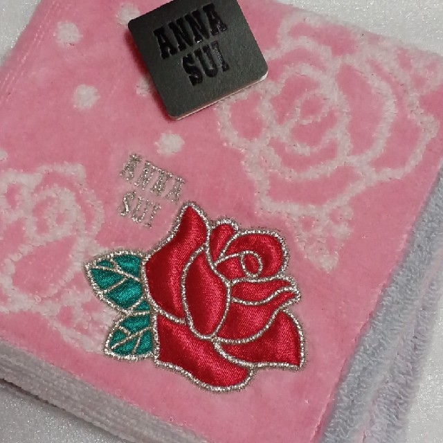 ANNA SUI(アナスイ)の値下げ📌アナスイ☆タオルハンカチ🌹 レディースのファッション小物(ハンカチ)の商品写真