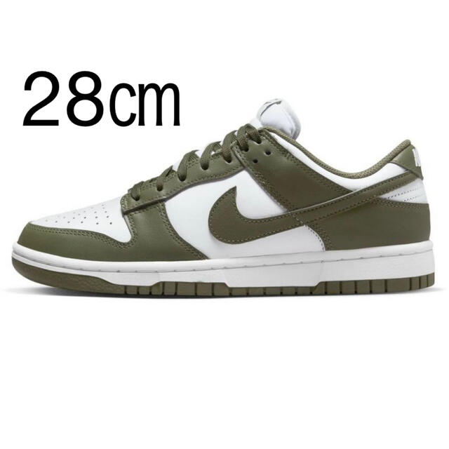 NIKE(ナイキ)の28㎝ NIKE WMNS DUNK LOW MEDIUM OLIVE メンズの靴/シューズ(スニーカー)の商品写真