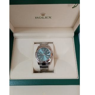 ロレックス(ROLEX)のロレックス ミントグリーン デイトジャスト 41ミリ 126334  ROLEX(腕時計(アナログ))