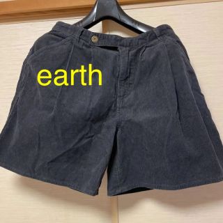 アースミュージックアンドエコロジー(earth music & ecology)のearthキュロットパンツ　M(キュロット)