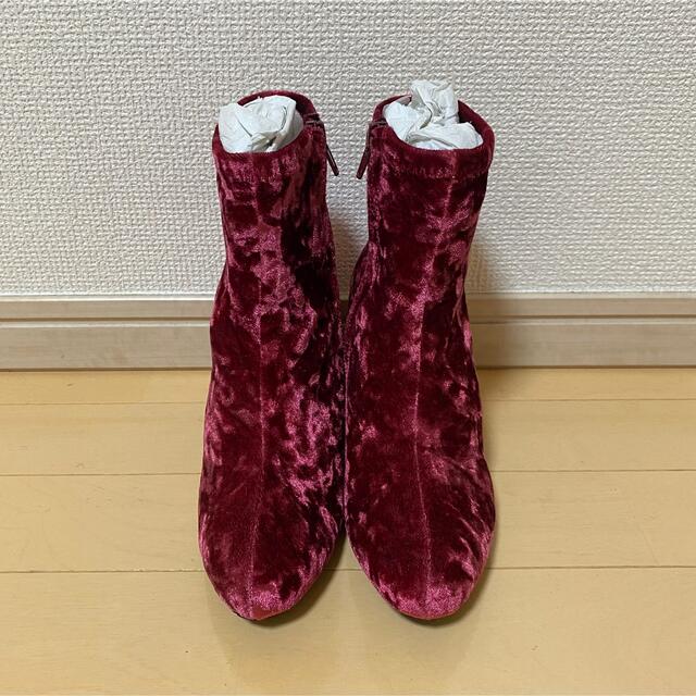 moussy(マウジー)の【値下げ】 moussy ブーツ(新品) レディースの靴/シューズ(ブーツ)の商品写真