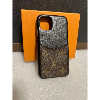 ルイヴィトン(LOUIS VUITTON)の★人気★ ルイヴィトン iPhone 11 pro モノグラム バンパー 鑑定済(iPhoneケース)