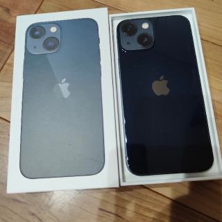 アイフォーン(iPhone)の充電回数3回 apple版　iPhone13 mini 256GB　シムフリー(スマートフォン本体)