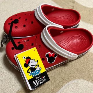 クロックス(crocs)のクロックス　ミニー　２４センチ(サンダル)