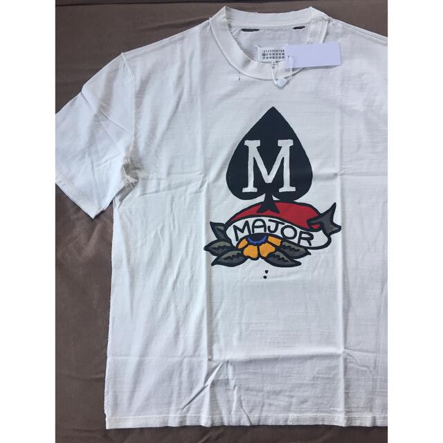 メンズ50新品 メゾン マルジェラ デストロイ オーバーサイズ Tシャツ メンズ 半袖