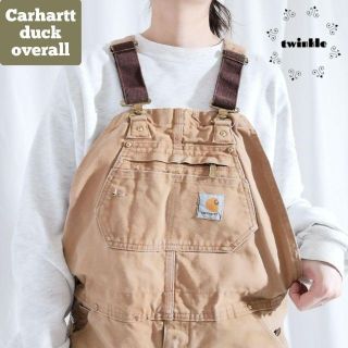 carhartt - USA製 Carharttカーハート ダブルニー オーバーオール古着