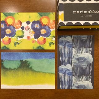 マリメッコ(marimekko)のマリメッコ　marimekko ポストカード　3枚セット　北欧雑貨　アート　(その他)