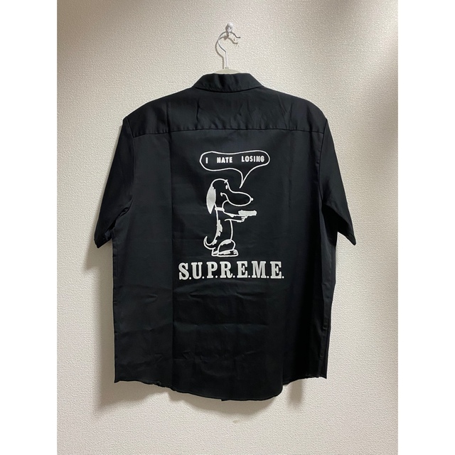 Supreme(シュプリーム)のSupreme Dog S/S Work Shirt Black 21ss メンズのトップス(シャツ)の商品写真