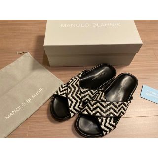 マノロブラニク(MANOLO BLAHNIK)のMANOLO BLAHNIKマノロブラニク  サンダル　ロンハーマン(サンダル)