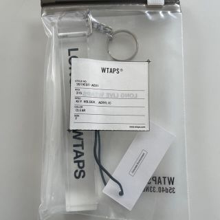 ダブルタップス(W)taps)のKEY HOLDER. ACRYLIC★WTAPS★キーホルダー★クリア(キーホルダー)