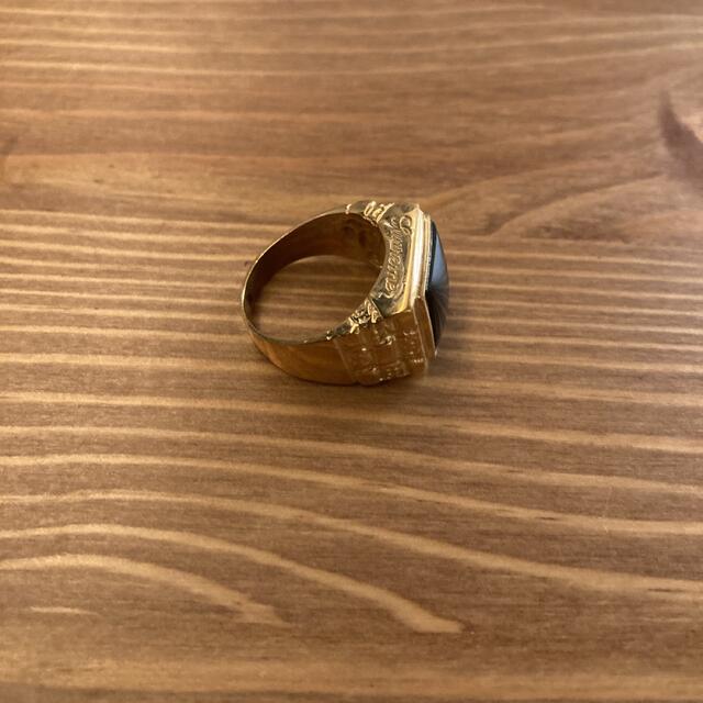 Supreme onyx ring オニキス14k ゴールド ピンキー リング