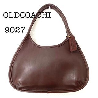 コーチ(COACH)の【極美品】OLD COACHI オールドコーチ 9027 ハンドバッグ ブラウン(ハンドバッグ)