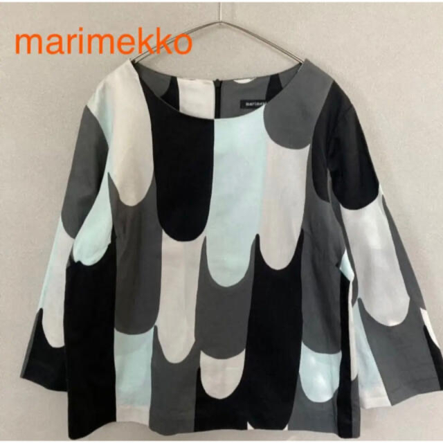 marimekko(マリメッコ)のmarimekko マリメッコ  七分袖ブラウス 38 レディースのトップス(シャツ/ブラウス(長袖/七分))の商品写真