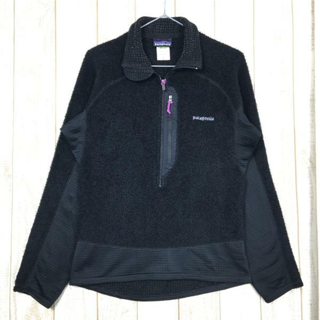 patagonia(パタゴニア)のMENs S  パタゴニア 2005 R3 ボディ ラグ プルオーバー R3 Body Rug Pullover フリース ジャケット レギュレーター 生産終了モデル 入手困難 PATAGONIA 25242 SEA ブラック系 メンズのメンズ その他(その他)の商品写真