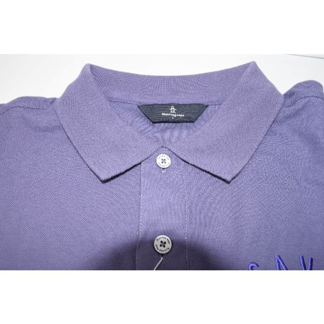 Munsingwear マンシングウェア 半袖 ポロシャツ メンズ LL 紫