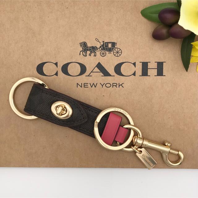 COACH ★大人気★ トリガー スナップ バッグ チャーム シグネチャー 新品