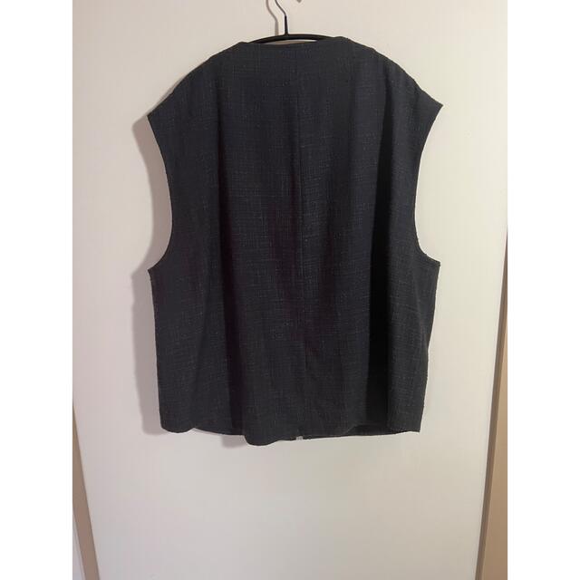 67%以上節約 LIDNM LIGHT TWEED LINING VEST SHADE GRAY asakusa.sub.jp
