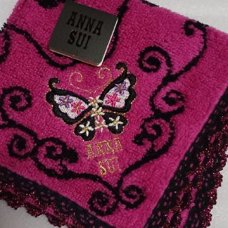 アナスイ(ANNA SUI)の値下げ📌アナスイ☆タオルハンカチ(ハンカチ)