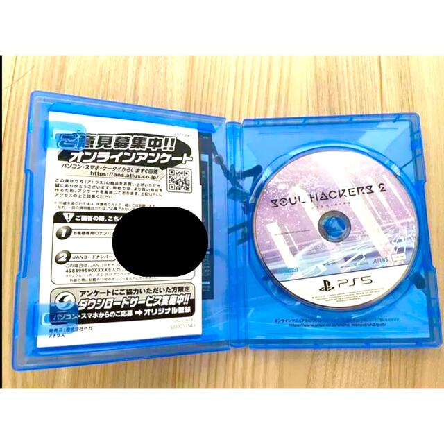 SEGA(セガ)のソウルハッカーズ2 PS5 エンタメ/ホビーのゲームソフト/ゲーム機本体(家庭用ゲームソフト)の商品写真
