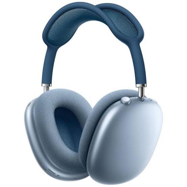 ヘッドフォ Apple - Apple AirPods Max スカイブルーの通販 by な