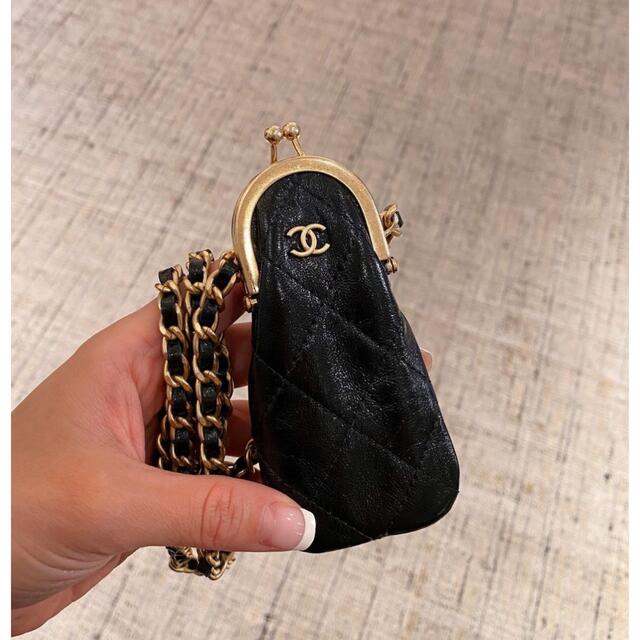 CHANEL(シャネル)のシャネル　ガマ口　新品未使用品 レディースのバッグ(ショルダーバッグ)の商品写真